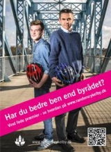 Kampagne for Vi Cykler Til Arbejde 2012 i Randers